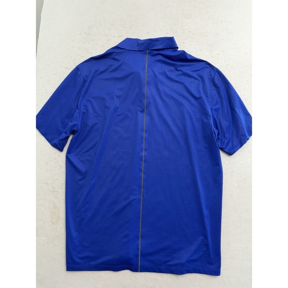 Nike Tiger Woods Collection Golf Polo Shirt Men's L Dri-Fit Snap Performance AOP - Picture 3 of 6